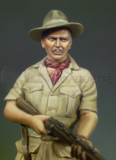 Maquette plastique Andrea Le Chasseur safari Maquette plastique