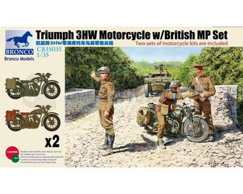 Maquette moto militaire : Triumph 3HW - Jeux et jouets Italeri - Avenue des  Jeux