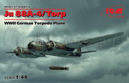 Icm - Ju-88 A-4 Trop & torpedo