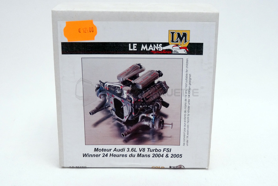 Maquette plastique Le Mans Miniatures - Moteur Audi LM - Maquette