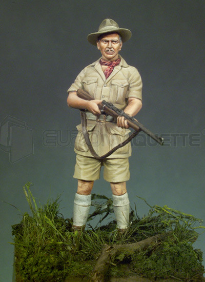 Maquette plastique Andrea Le Chasseur safari Maquette plastique