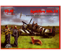 Icm - Spitfire Mk IX & Ground personnel